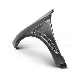 Ford Focus Fender - Front - Anderson Composites - Type-GR - Carbon Fiber - `16-`18